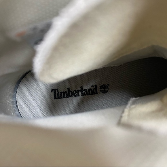Timberland Sky White Black Chunky Lace Up Boot 9 - Picture 15 of 16